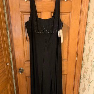 Black evening dress